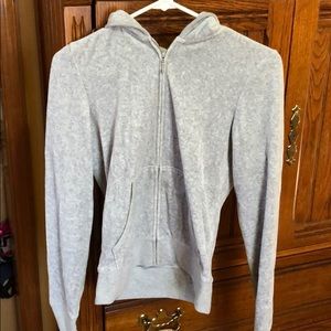 Juicy Couture zip up hoodie